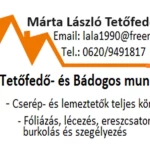 Márta László e.v. Tetőfedő és Bádogos