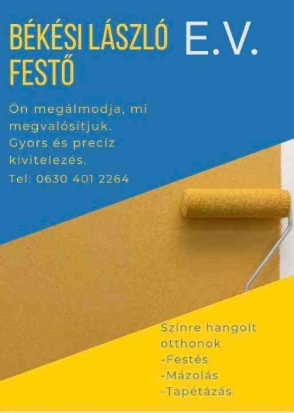 Békési László  E.V