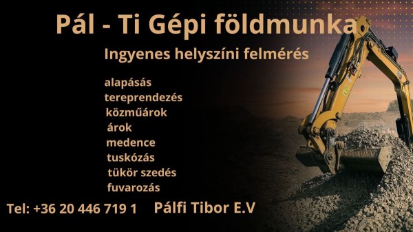 Pál - Ti Gépi Földmunka