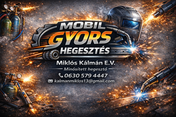 Miklós Kálmán E.V. Minősített hegesztő