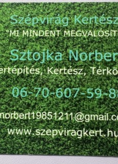 Sztojka Norbert e.v , Szépvirágkert