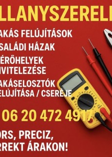 Seregi Zoltán villanyszerelő
